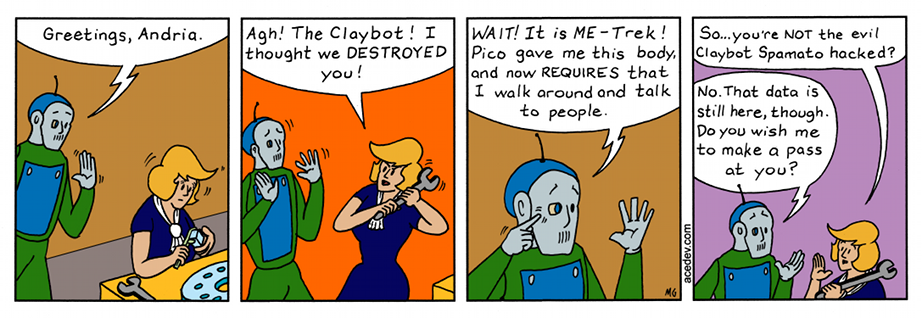 acedev comic, webcomic for Wednesday 15 Nov 2017
